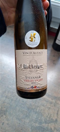 Alsácia Wolfberger Sylvaner Vieilles Vignes 2017
