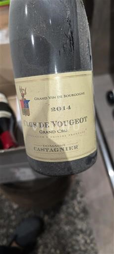 Bourgogne Clos-de-vougeot Grand Cru Domaine Castagnier 2014