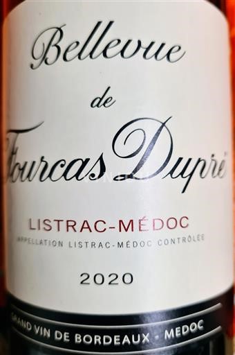Bordeaux Listrac-Médoc Château Fourcas Dupré Bellevue de Fourcas Dupré 2020