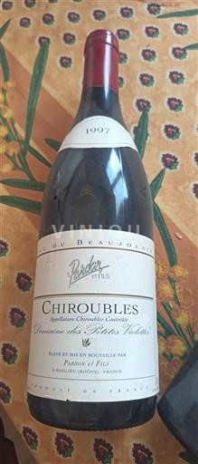 Beaujolais Chiroubles Perodon et Fils Domaine des Petites Vallées 1997