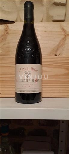 Valle del Rodano Châteauneuf-du-Pape Le Font du Mirail 2001