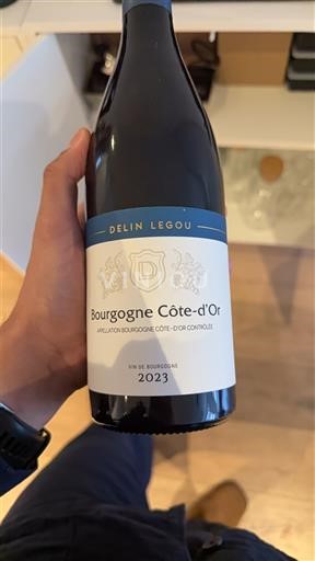 Bourgogne Bourgogne Côte d'Or Delin Legou 2023