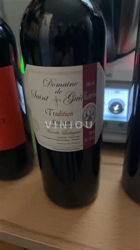 Tây Nam Fronton Domaine Saint Guilhem Tradition 2016