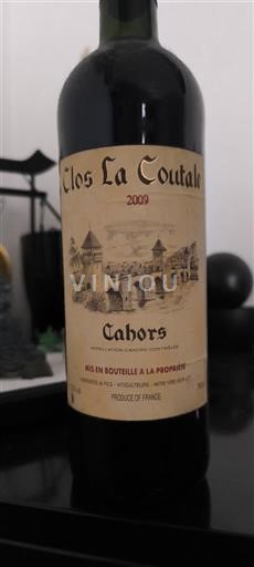 Tây Nam Cahors Clos La Coutale 2009