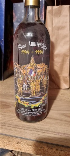Provence Côtes de Provence 50ème Anniversaire 1944-1994 1994