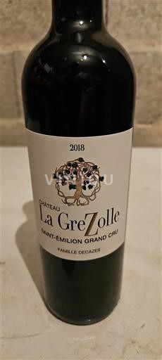 Bordeaux Saint-Émilion Grand Cru Grand Cru Domaine La Grezolle 2018