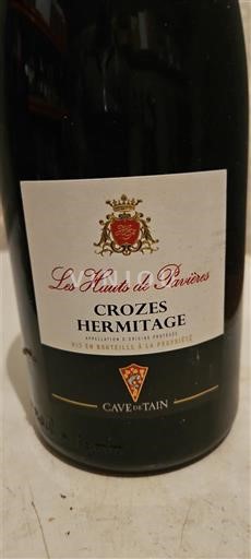 Thung lũng Rhône Crozes-hermitage Cave de Tain Les Hauts de Pavières 2018