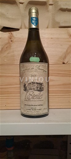 Jura L'Étoile Château Persanges 2005