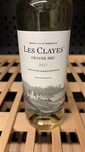 Bordeaux Graves Les Clayes 2023