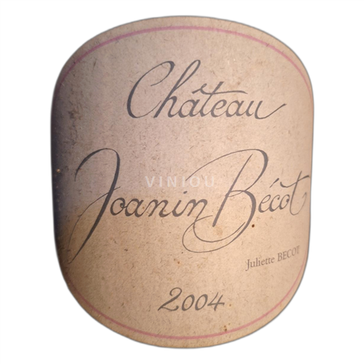 Bordeaux Château Joanin Bécot 2004