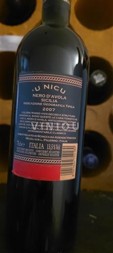 Sizilien Miceli 'U Nicu 2007