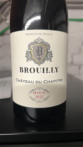 Beaujolais Brouilly Château Chapitre 2022