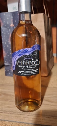 Roussillon Muscat de Rivesaltes Domaine Jean-François Agnellet 2019