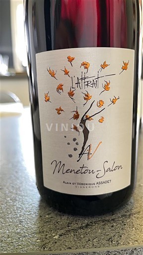 Valle della Loira Menetou-Salon Alain et Véronique Assadet L'Attrait 2024