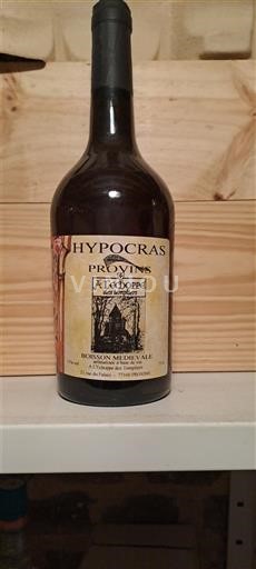 Île-de-France A l'échope des templiers Hypocras de Provins Non Millésimé