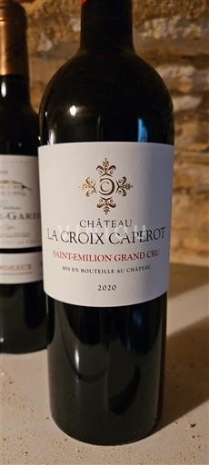 Bordeaux Saint-Émilion Grand Cru Grand Cru Château La Croix Caperot 2020