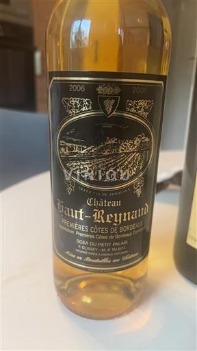 Bordeaux Những sườn đầu tiên của Bordeaux Château Haut-Rymanud 2006