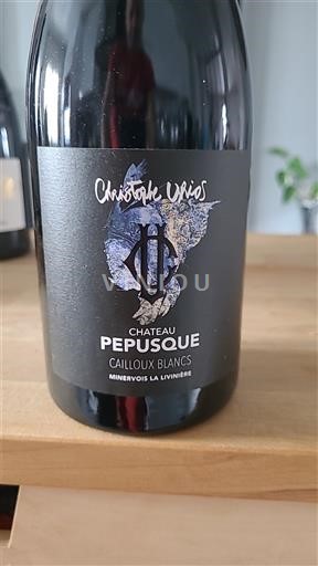 Langvedok Minervois-la-Livinière Château Pépusque Cailloux Blancs 2018