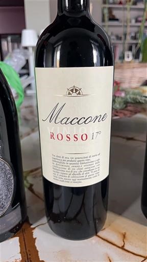 Apulia Wines Unspecified Maccone Rosso 17° 2017