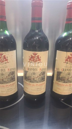 Bordeaux Lalande-de-pomerol Château Les Grandes Nauves 1989