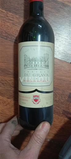 Bordeaux Bordeaux Supérieur Château Grava 1999
