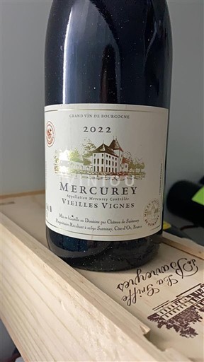 Bourgogne Mercurey Domaine Château de Sassangy Vieilles Vignes 2022