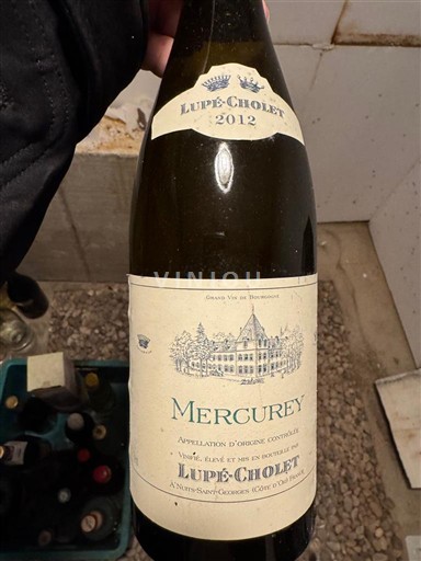 Borgogna Mercurey Lupé-Cholet 2012