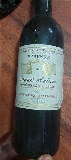 Bordéus Não especificado Prieuré Malesan Pérenne 1999