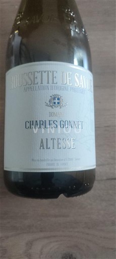 Savoie og Bugey Roussette de Savoie Domaine Charles Gonnet Altesse 2024