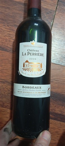 Burdeos Bordeaux Château La Perrière 2009