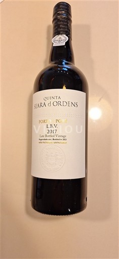 Bồ Đào Nha Porto Quinta Seara d'Ordens L.B.V. Late Bottled Vintage 2017