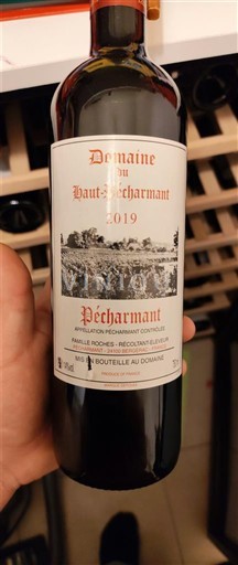 Tây Nam Pécharmant Domaine Haut-Pécharmant 2019