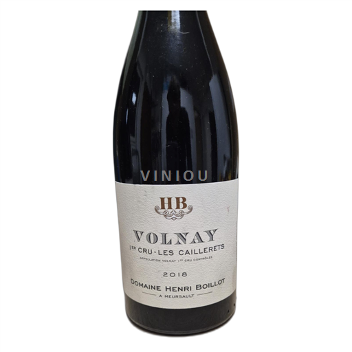 Burgund Volnay Domaine Henri Boillot Les Caillerets 1er cru 2018
