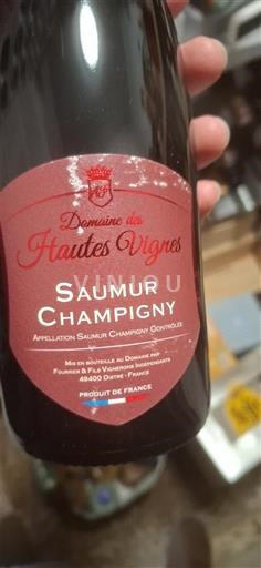 Loirevallei Saumur-champigny Domaine S Hautes Vignes 2022