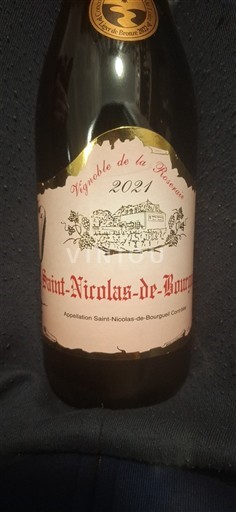 Loire Valley Saint-Nicolas-De-Bourgueil Vignoble de la Province 2021