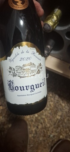 Dolina Loare Bourgueil Vignoble de la Roseraie 2020