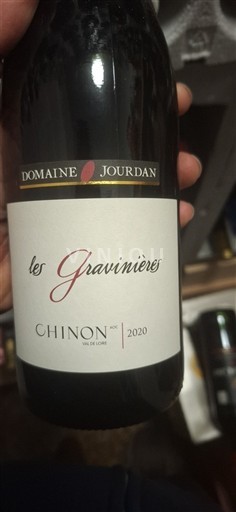 Loirevallei Chinon Domaine Jourdan Les Gravières 2020