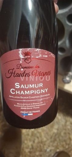 Loirevallei Saumur-champigny Domaine S Hautes Vignes 2022