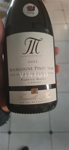 Burgundy Unspecified Fabrice Masse Côte Chalonnaise Vieilles Vignes 2023