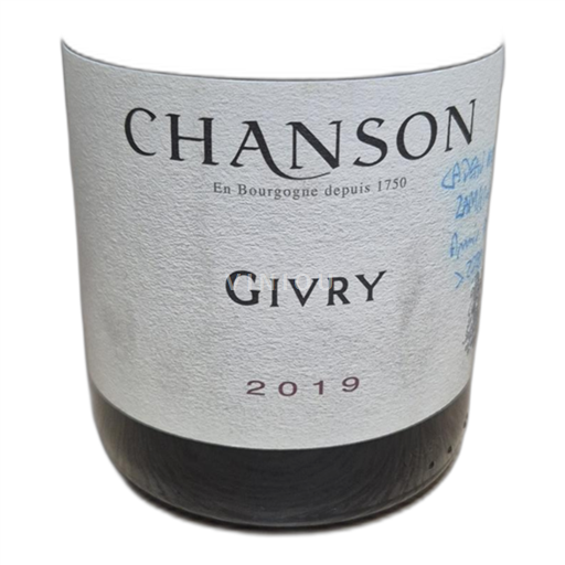 Burgundy Givry Chanson 2019