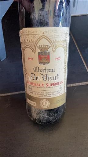 Bordeaux Bordeaux superiore Château Viant 1993