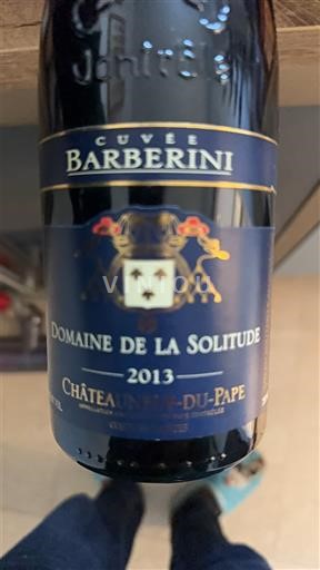 Valle del Rodano Châteauneuf-du-Pape Domaine La Solitude Barberini 2013