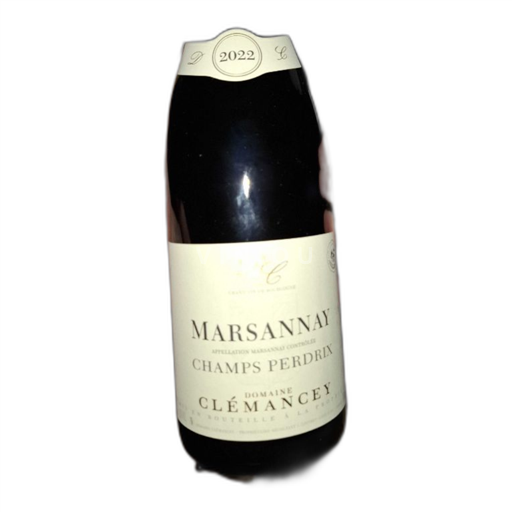 Bourgogne Marsannay Domaine Clemancey Champs perdrix 2022