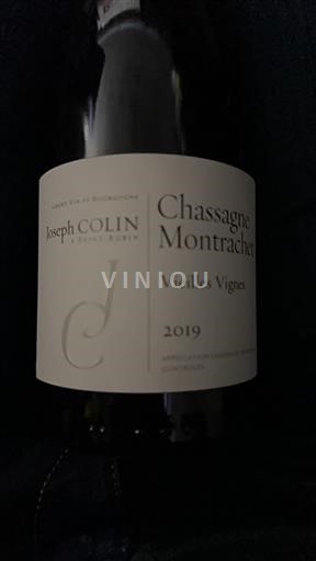 Bourgogne Chassagne-montrachet Joseph Colin Vieilles Vignes 2019