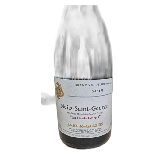 Borgoña Nuits-Saint-Georges Jayer-Gilles les Hauts Poirets 2015