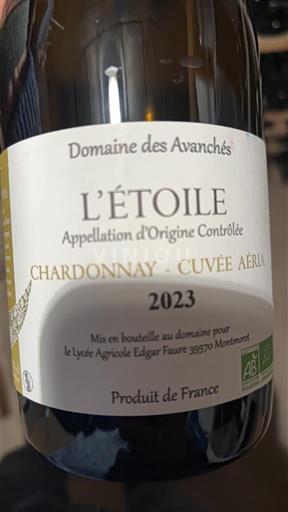 Jura L'Étoile Domaine S Avanchés Chardonnay - Aéria 2023