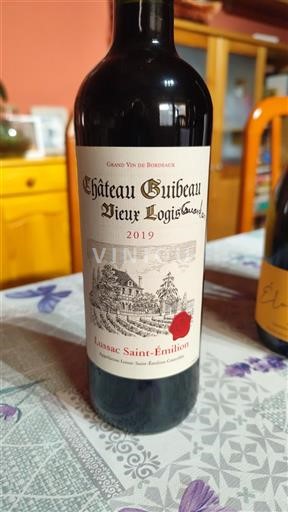 Bordeaux Lussac-saint-émilion Château Guibeau Vieux Logis 2019