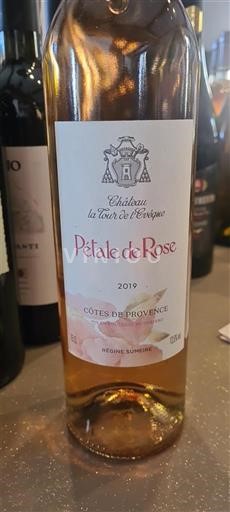 Provence Côtes-de-Provence Château La Tour de l'Évêque Pétale de Rose 2019