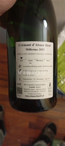 Alsace Crémant d'Alsace Famille RIEFLÉ 2023