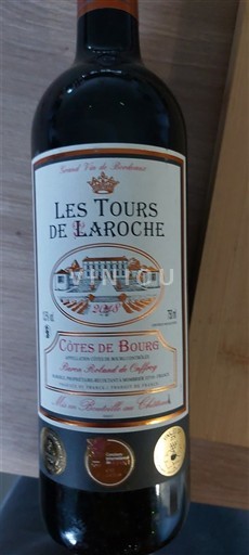 Bordo Кот-де-Бур Les Tours de Laroche 2018